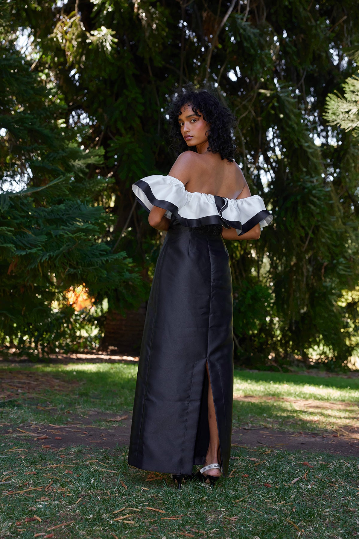 PRIMROSE DRESS NERO ANTIQUE