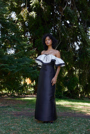 PRIMROSE DRESS NERO ANTIQUE