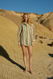 BUDDY SHIRT MEADOW STRIPE