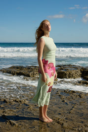 ARIEL MESH DRESS MEADOW PHALAE