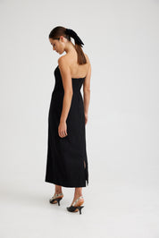HARPER DRESS IN NERO