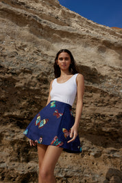 TRIXIE SKIRT IN NEELAM PAPILLON