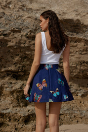 TRIXIE SKIRT IN NEELAM PAPILLON