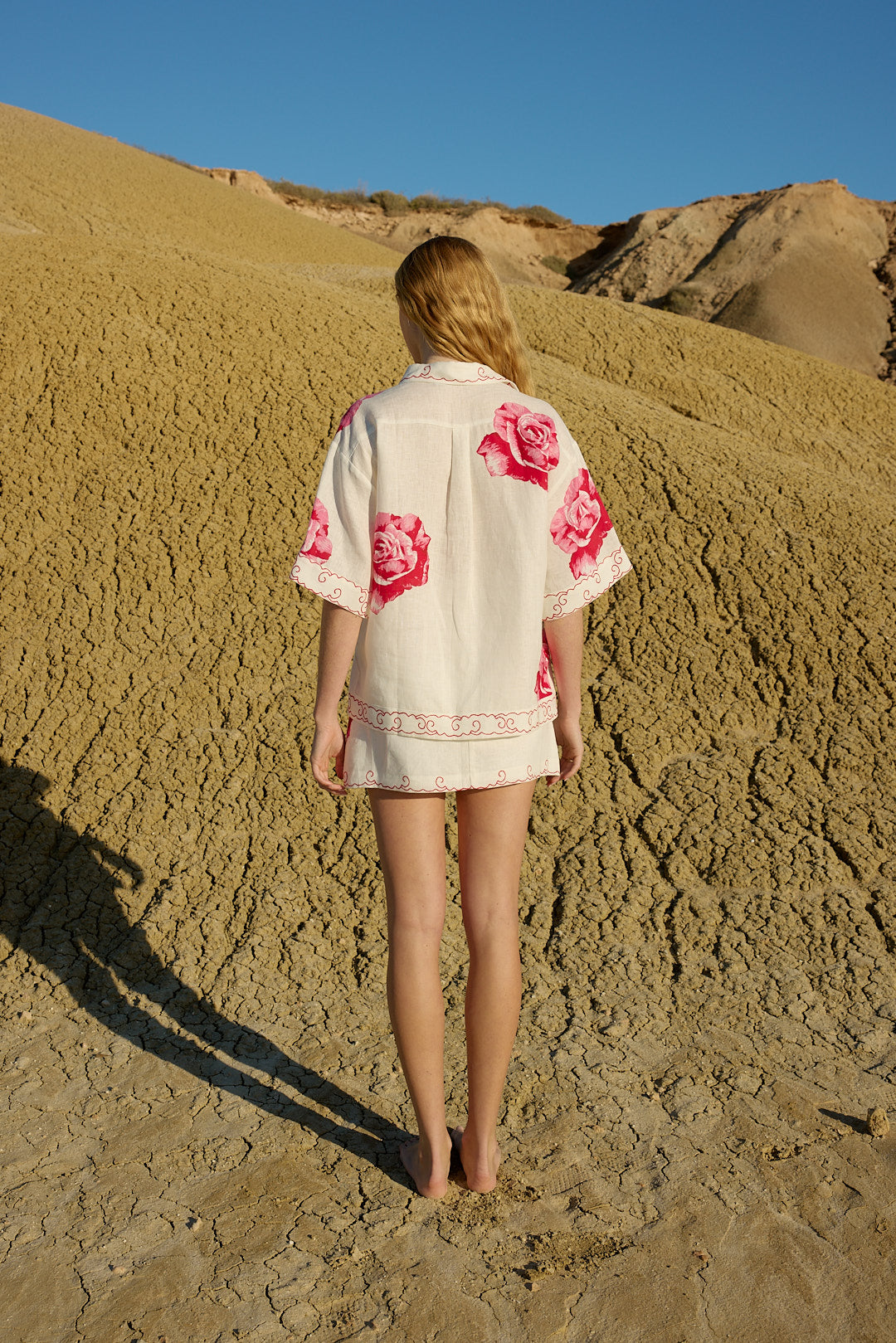NERI SHIRT IN ANTIQUE ROSE
