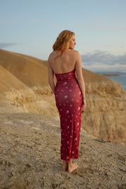 SEDERIA MESH DRESS REDCURRANT PHALAE