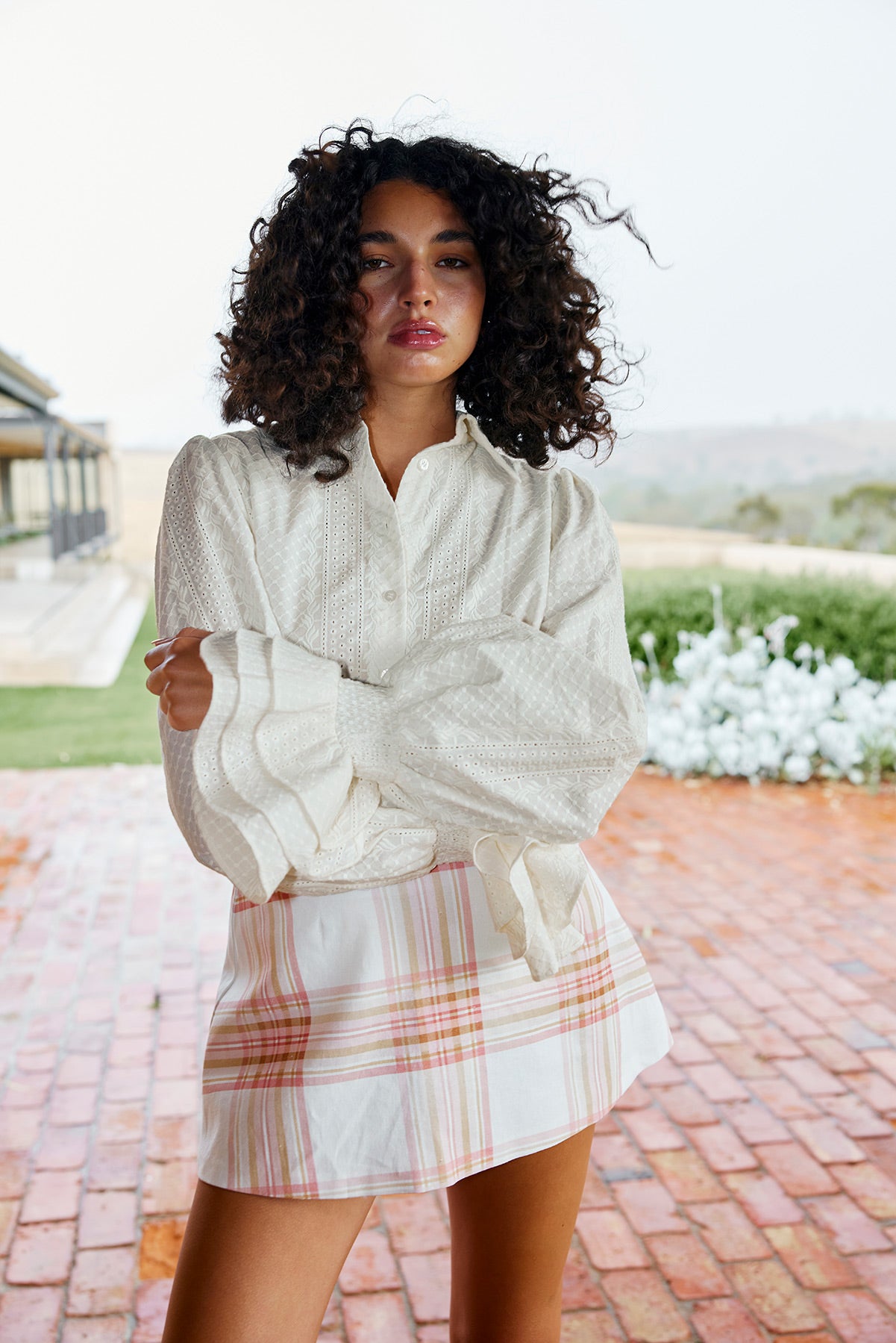 LUCINDA BLOUSE IN ANTIQUE