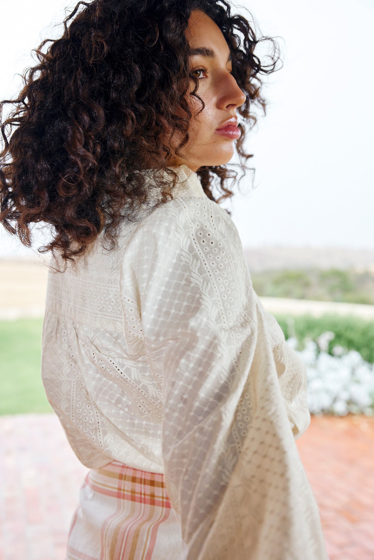 LUCINDA BLOUSE IN ANTIQUE