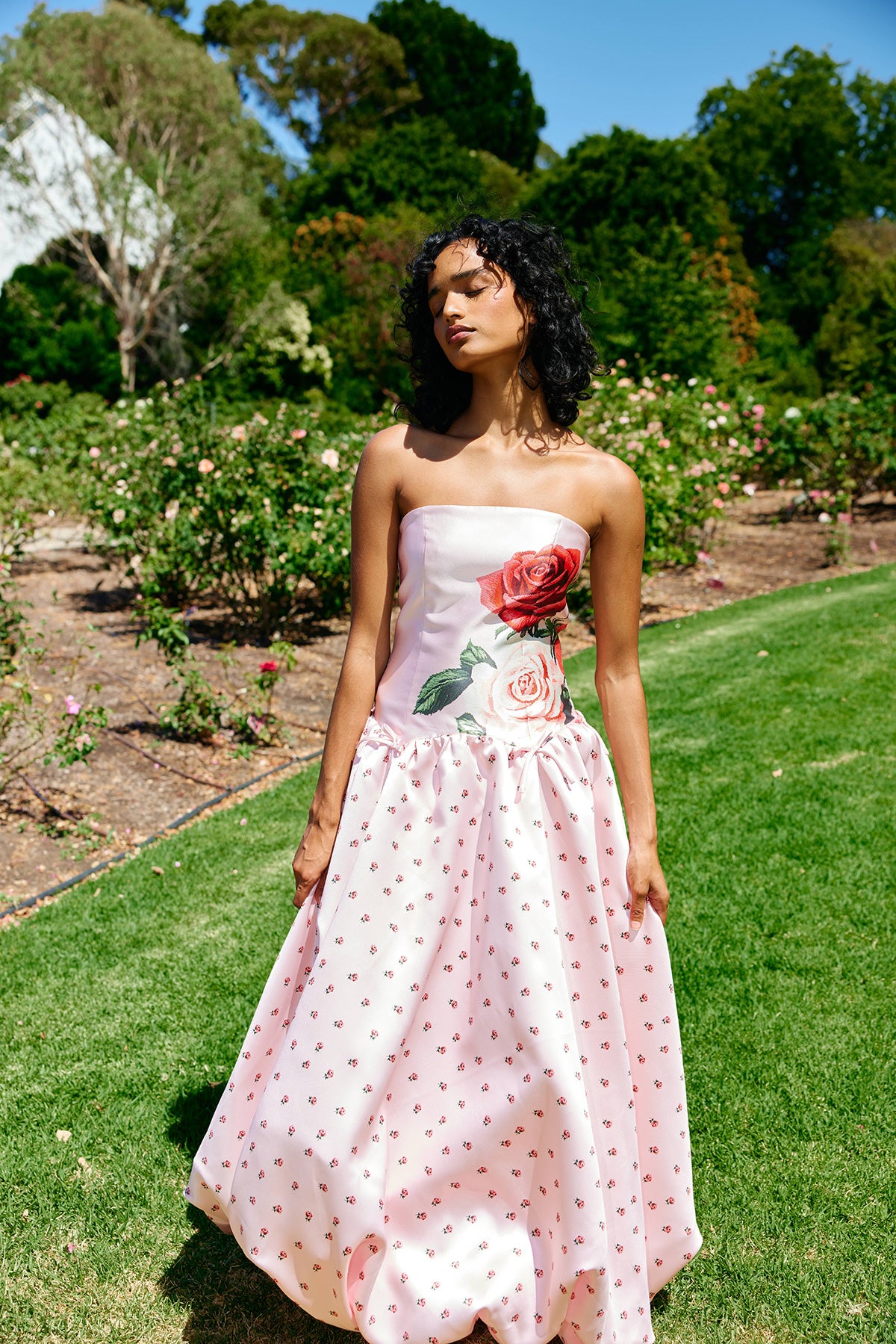 MARGUERITE GOWN BABY ROSE