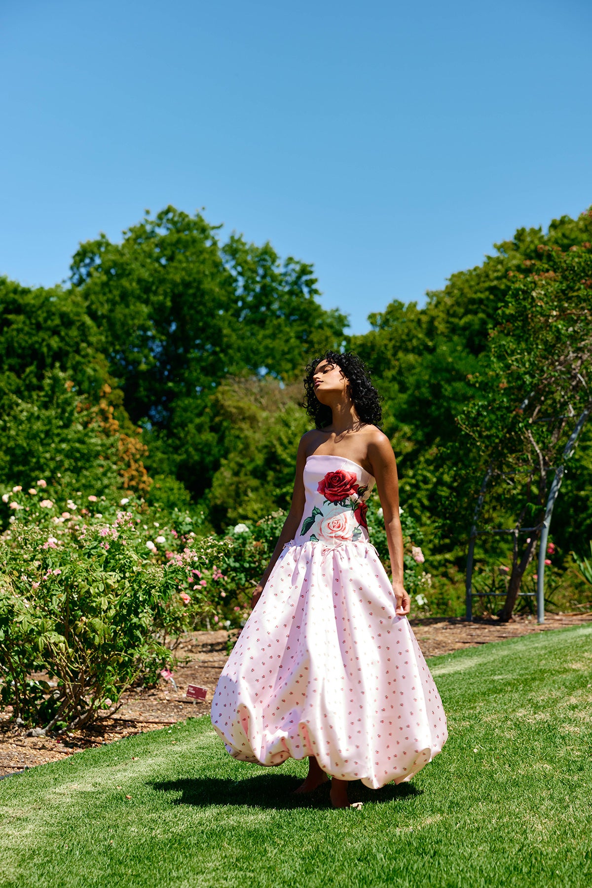 MARGUERITE GOWN BABY ROSE