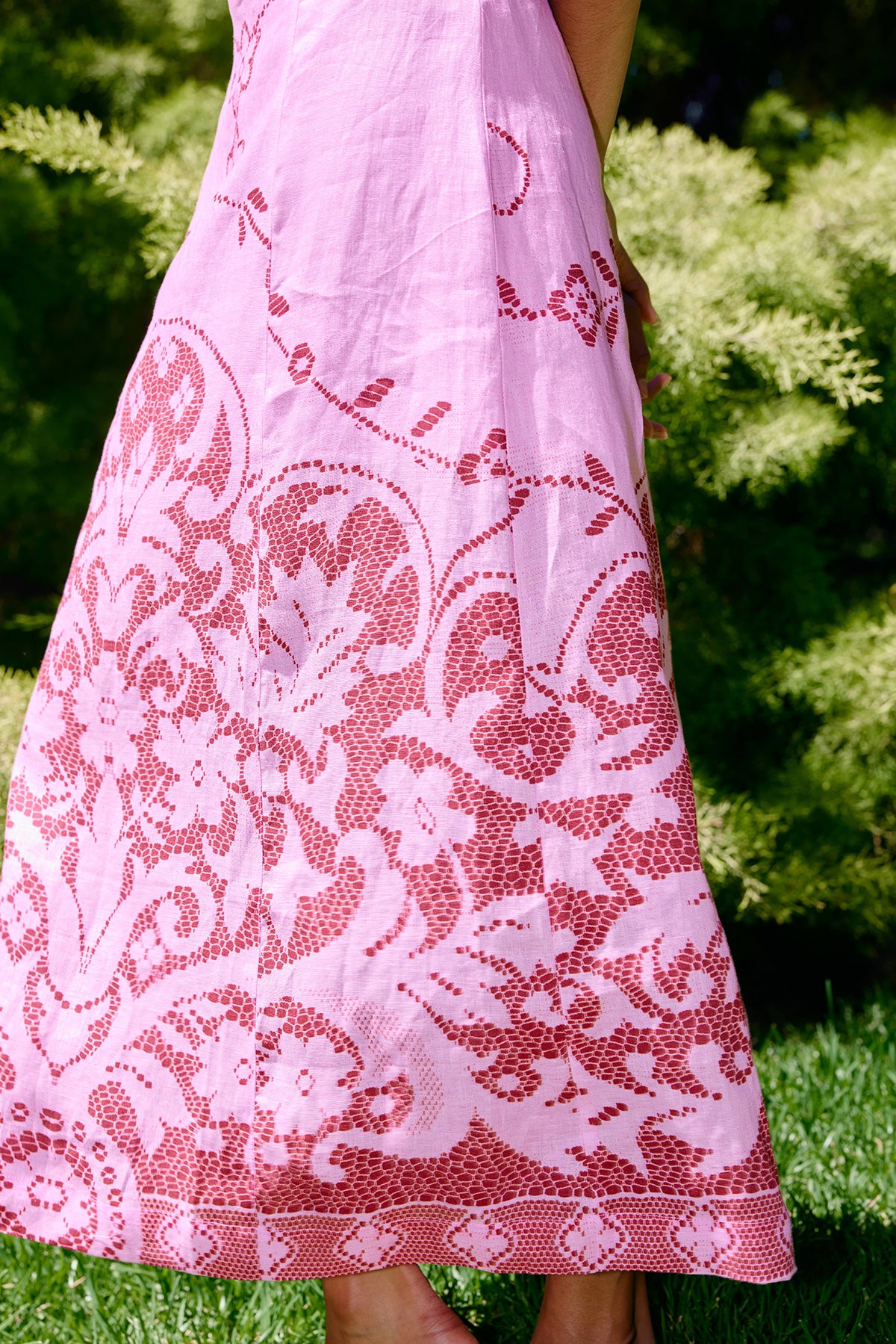 HARPER DRESS MAGENTA