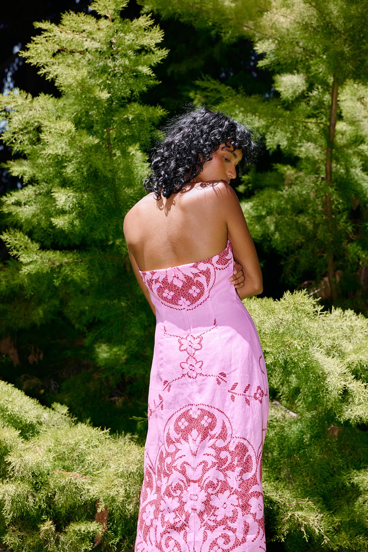 HARPER DRESS MAGENTA – Aston Studio HARPER DRESS MAGENTA – Aston Studio