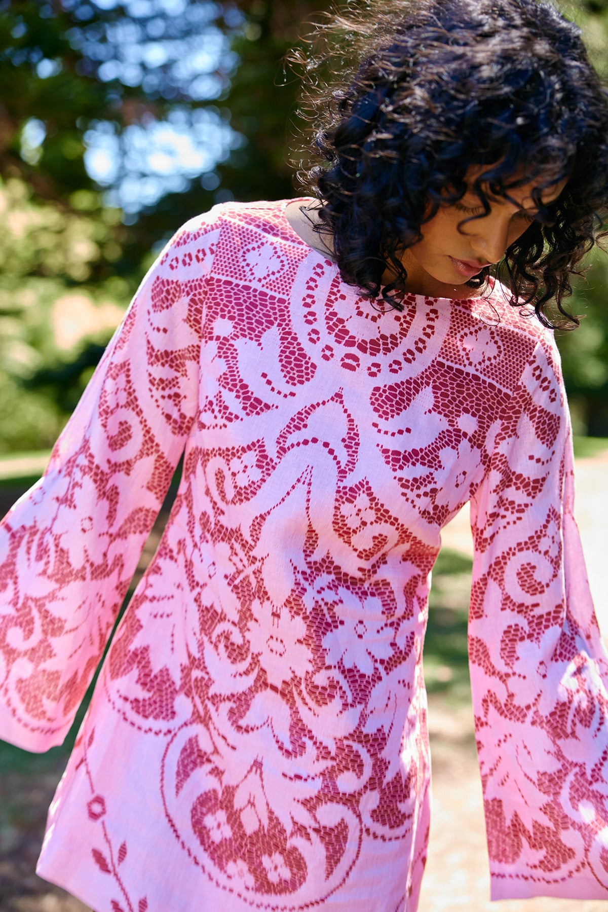 MAGGIE DRESS MAGENTA