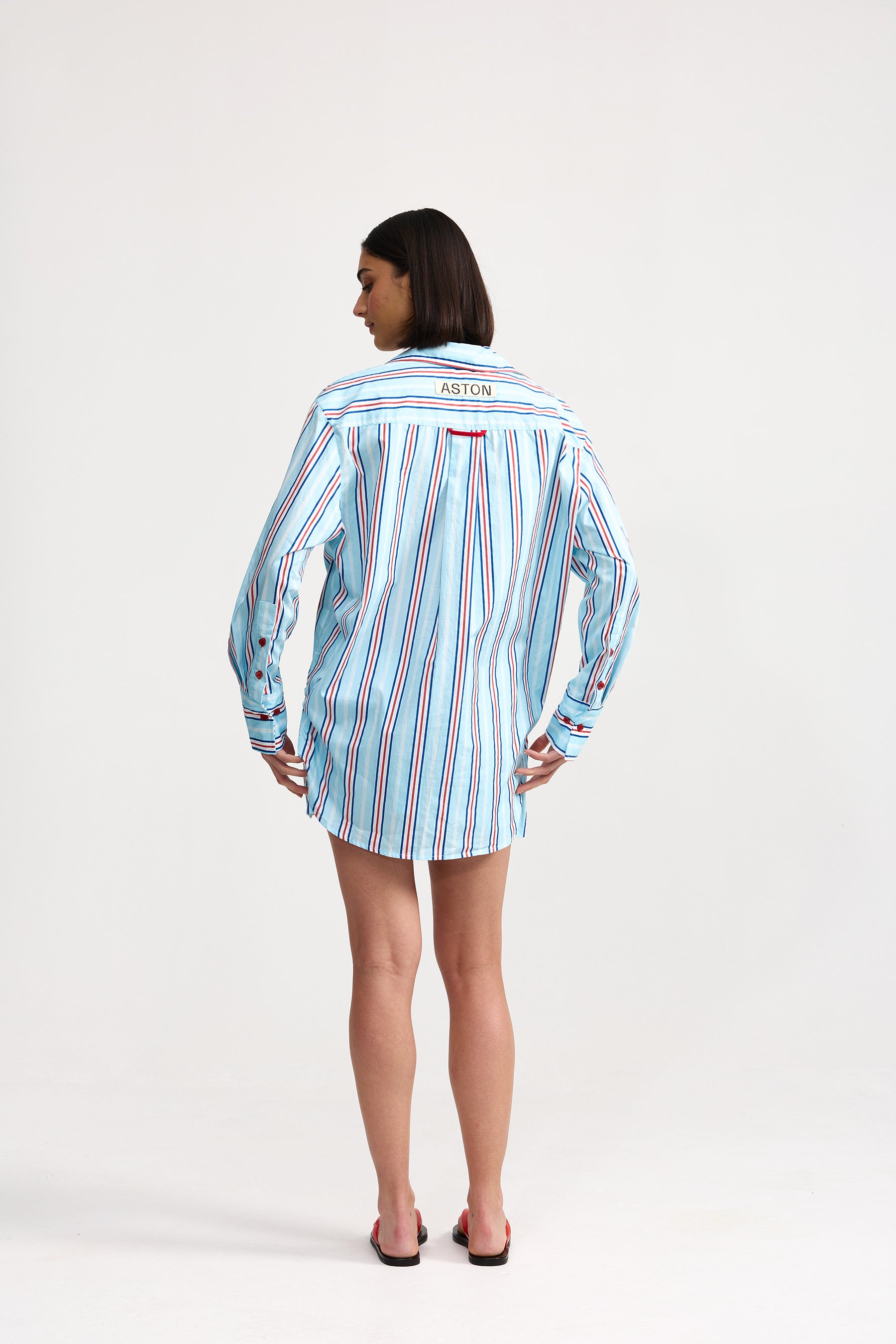 BUDDY SHIRT BLITHE CHERRY STRIPE