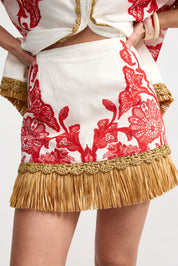 AMITY SKIRT RUBY ANTIQUE