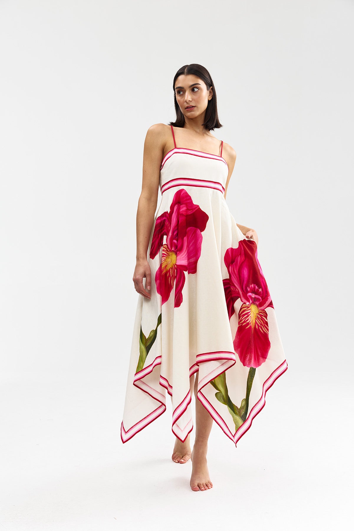 INGRID DRESS ANTIQUE IRIS
