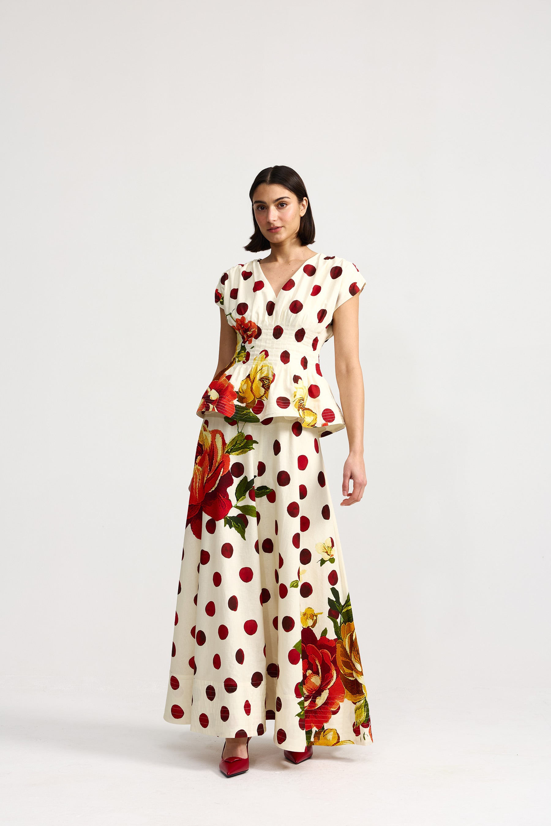 BLAIR TOP ANTIQUE ROSE