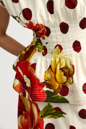 BLAIR TOP ANTIQUE ROSE