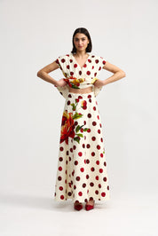BLAIR SKIRT ANTIQUE ROSE