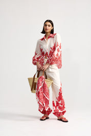 VIVIAN BLOUSE RUBY ANTIQUE