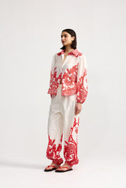 VIVIAN BLOUSE RUBY ANTIQUE