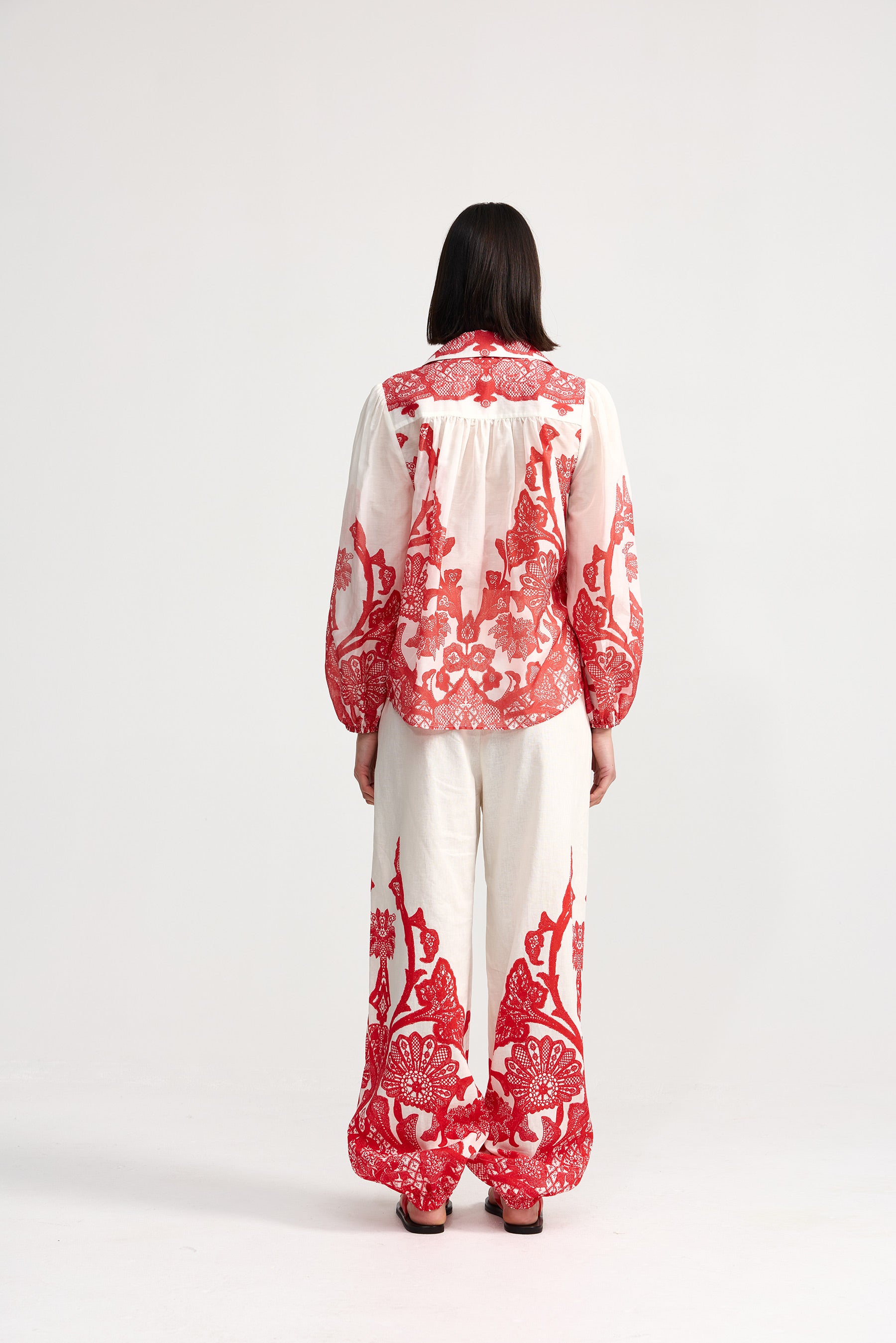 VIVIAN BLOUSE RUBY ANTIQUE