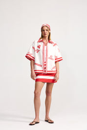 NERI DENIM SHIRT RUBY ANTIQUE