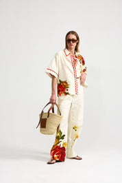 JOE PANT ANTIQUE ROSE