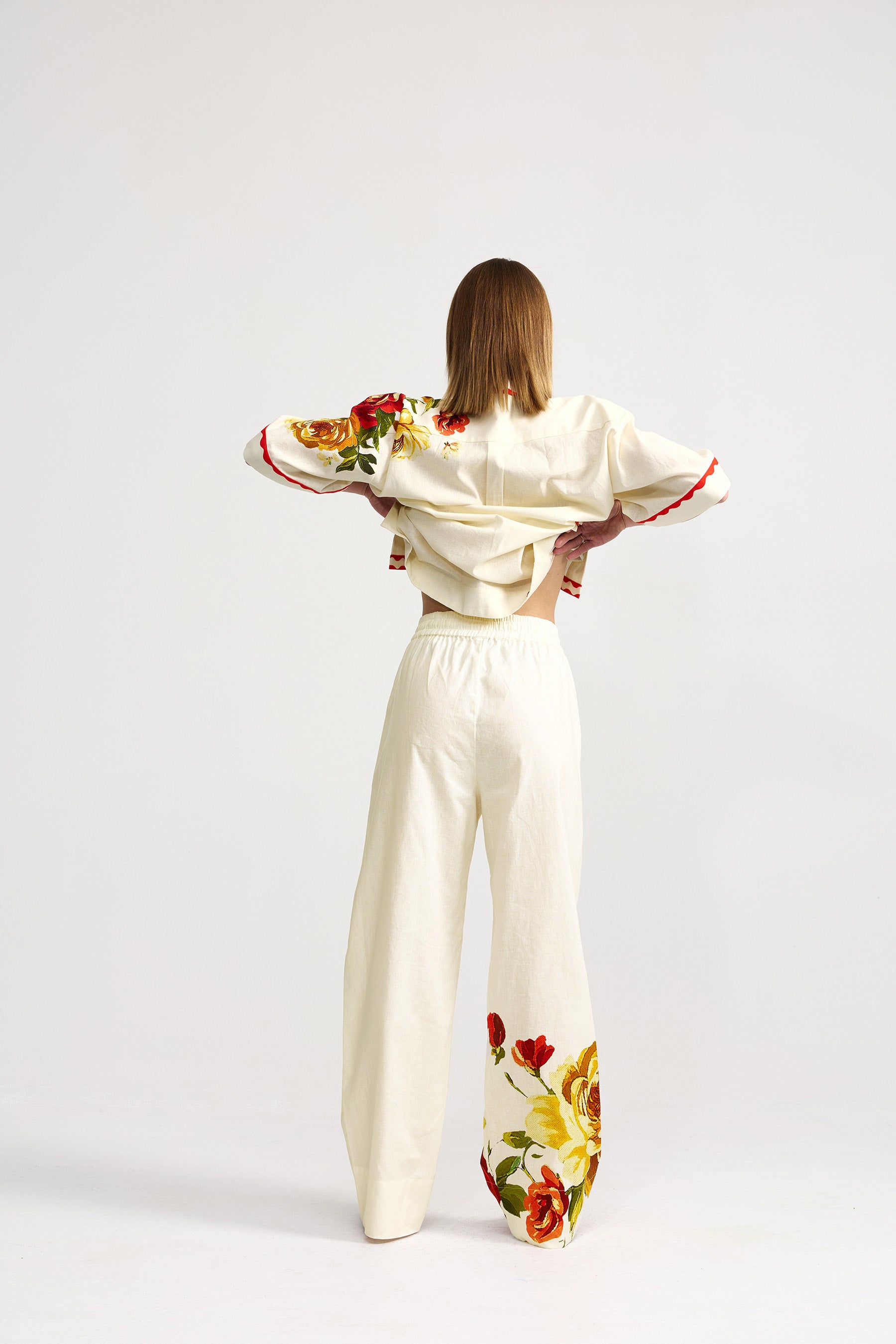 JOE PANT ANTIQUE ROSE