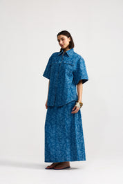 REMY SHIRT DENIM PEONY