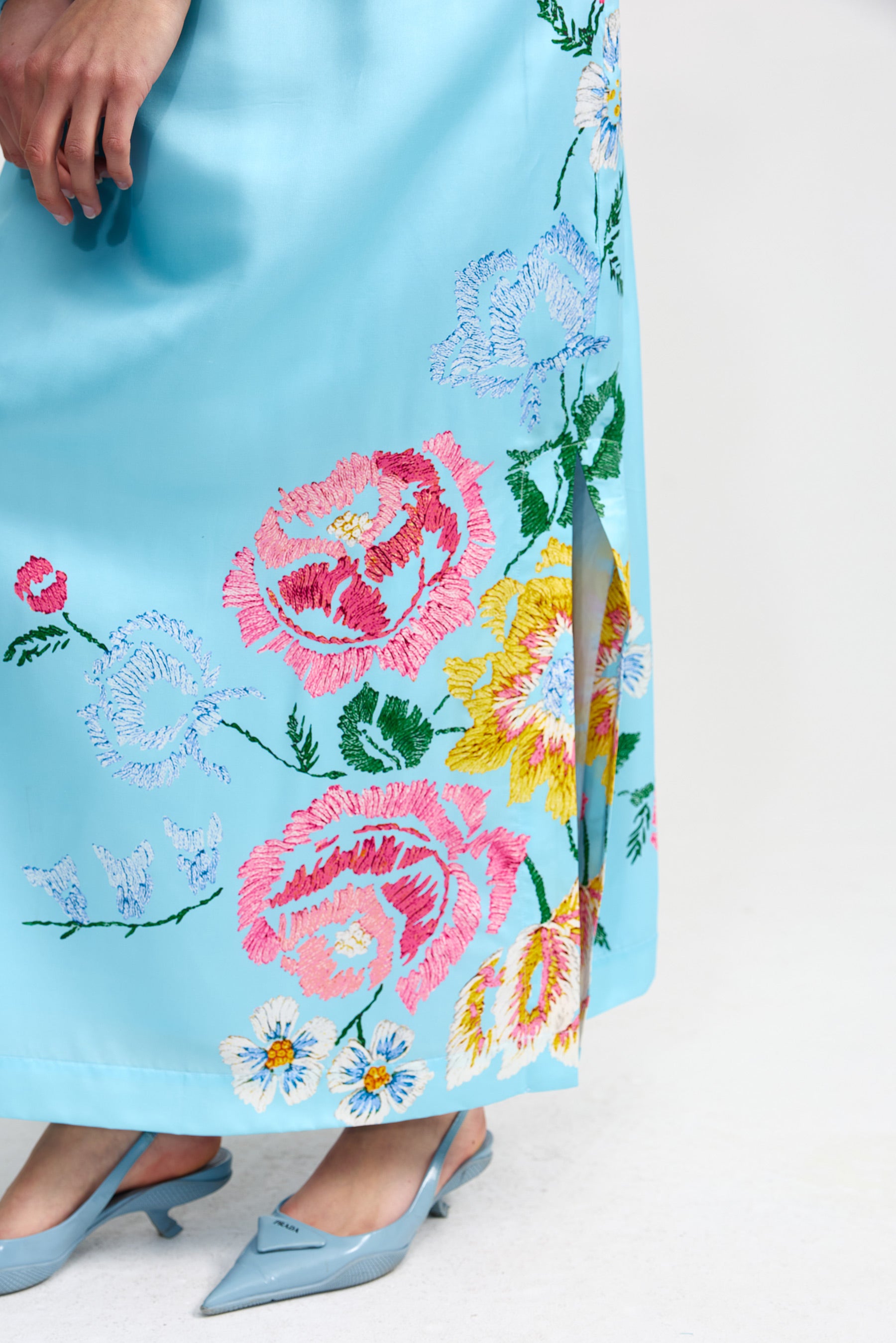 EVELYN DRESS CARIBBEAN BOUQUET