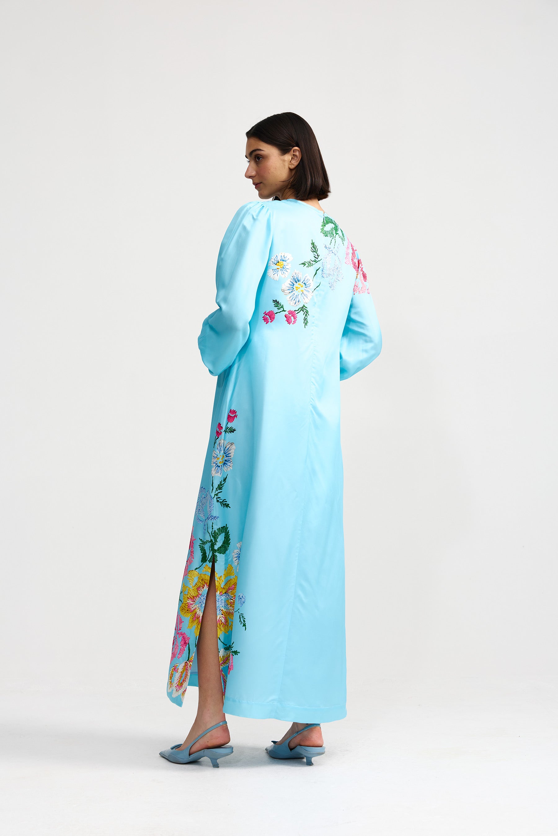 EVELYN DRESS CARIBBEAN BOUQUET