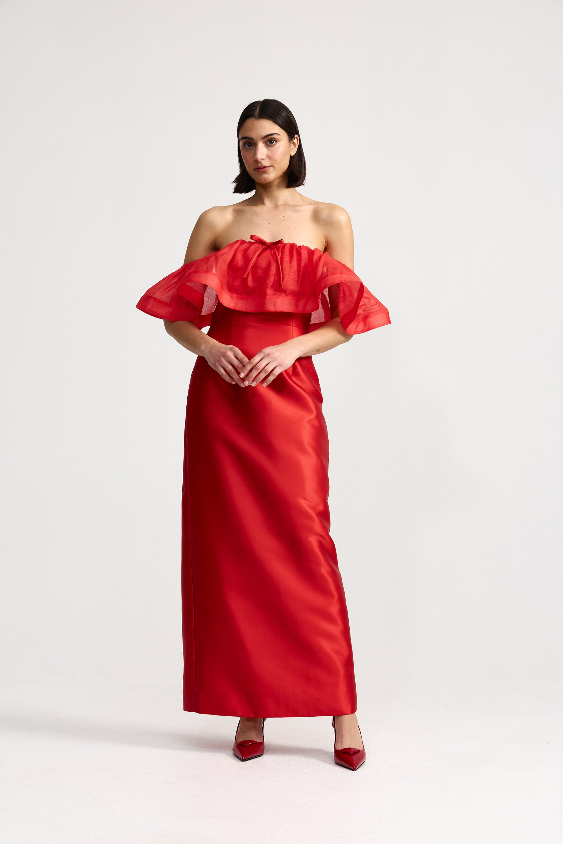 PRIMROSE DRESS RUBY – Aston Studio