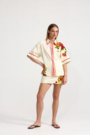 NERI SHIRT ANTIQUE ROSE