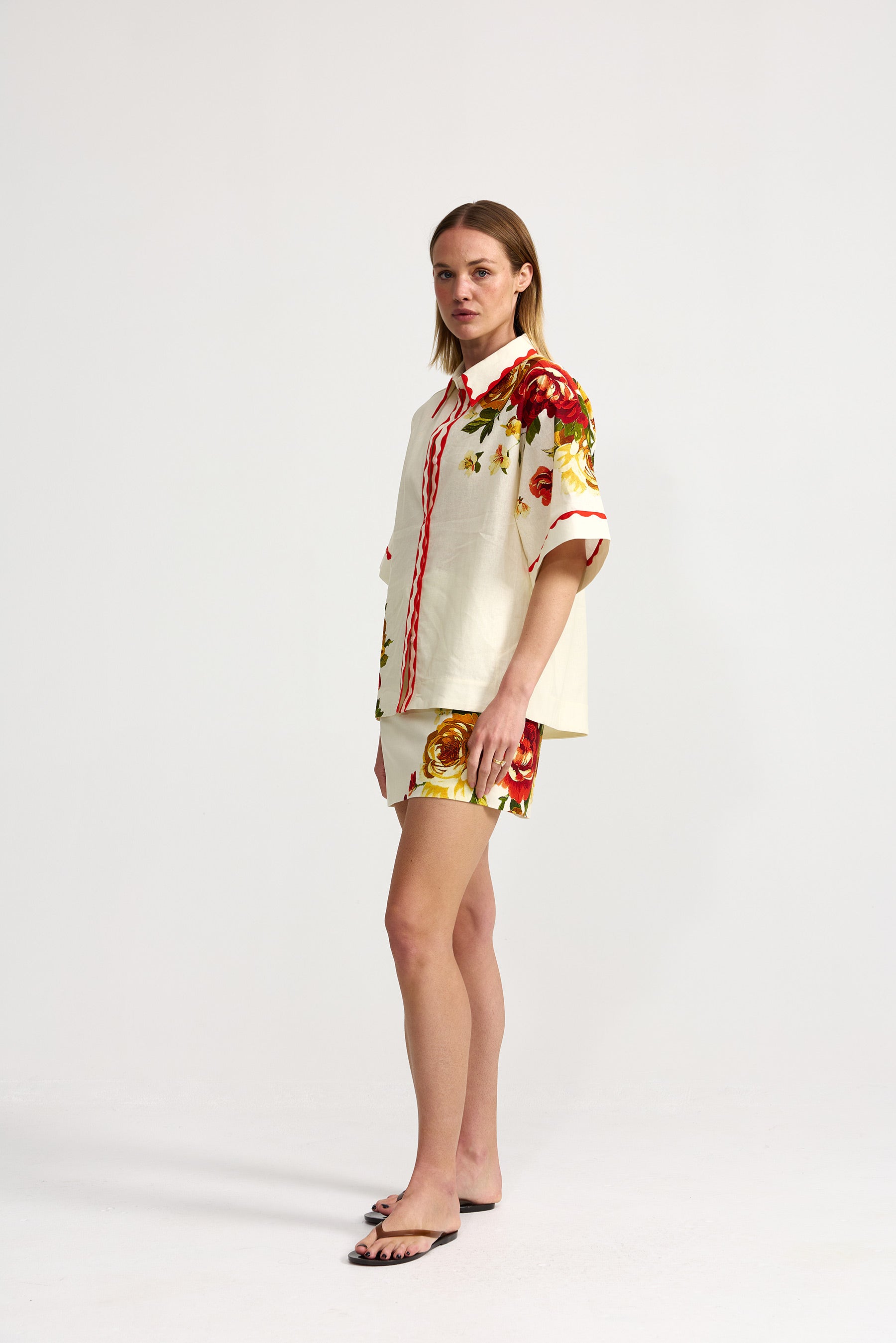 NERI SHIRT ANTIQUE ROSE