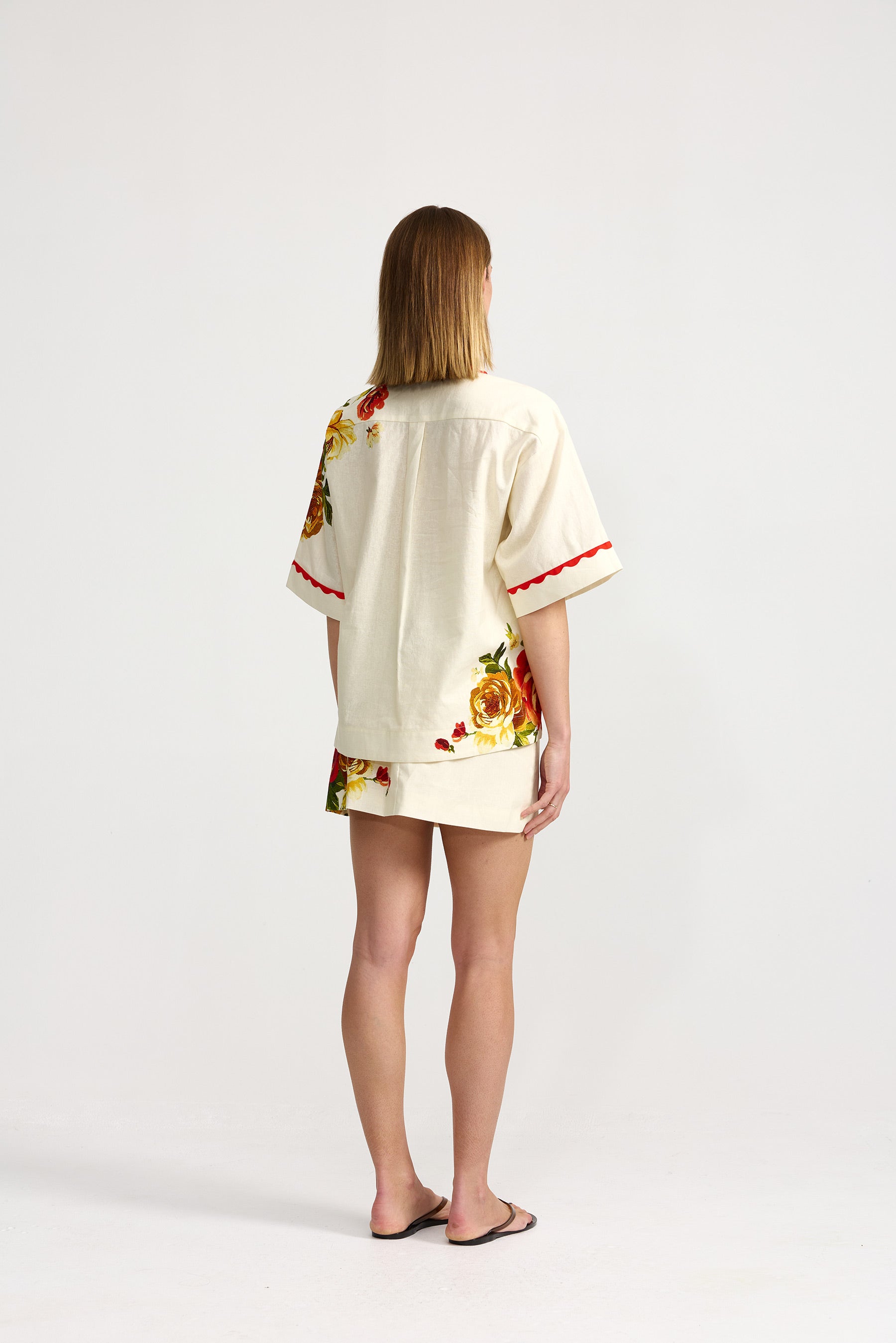 NERI SHIRT ANTIQUE ROSE