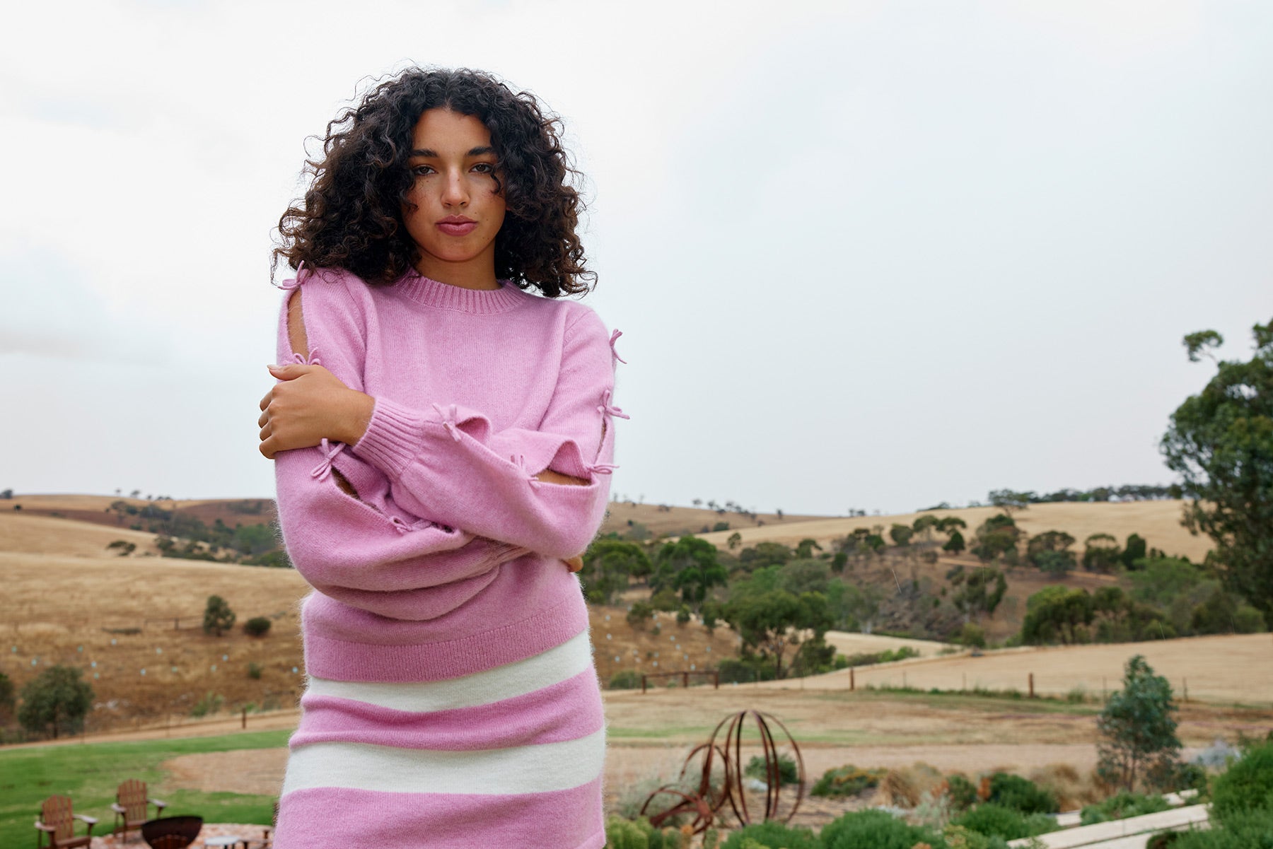 MABEL JUMPER IN PEONY