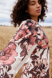 VINCE DRESS IN VINTAGE ROSE