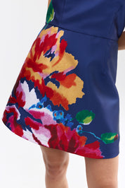 SUTTON DRESS ROYAL PAPAYA