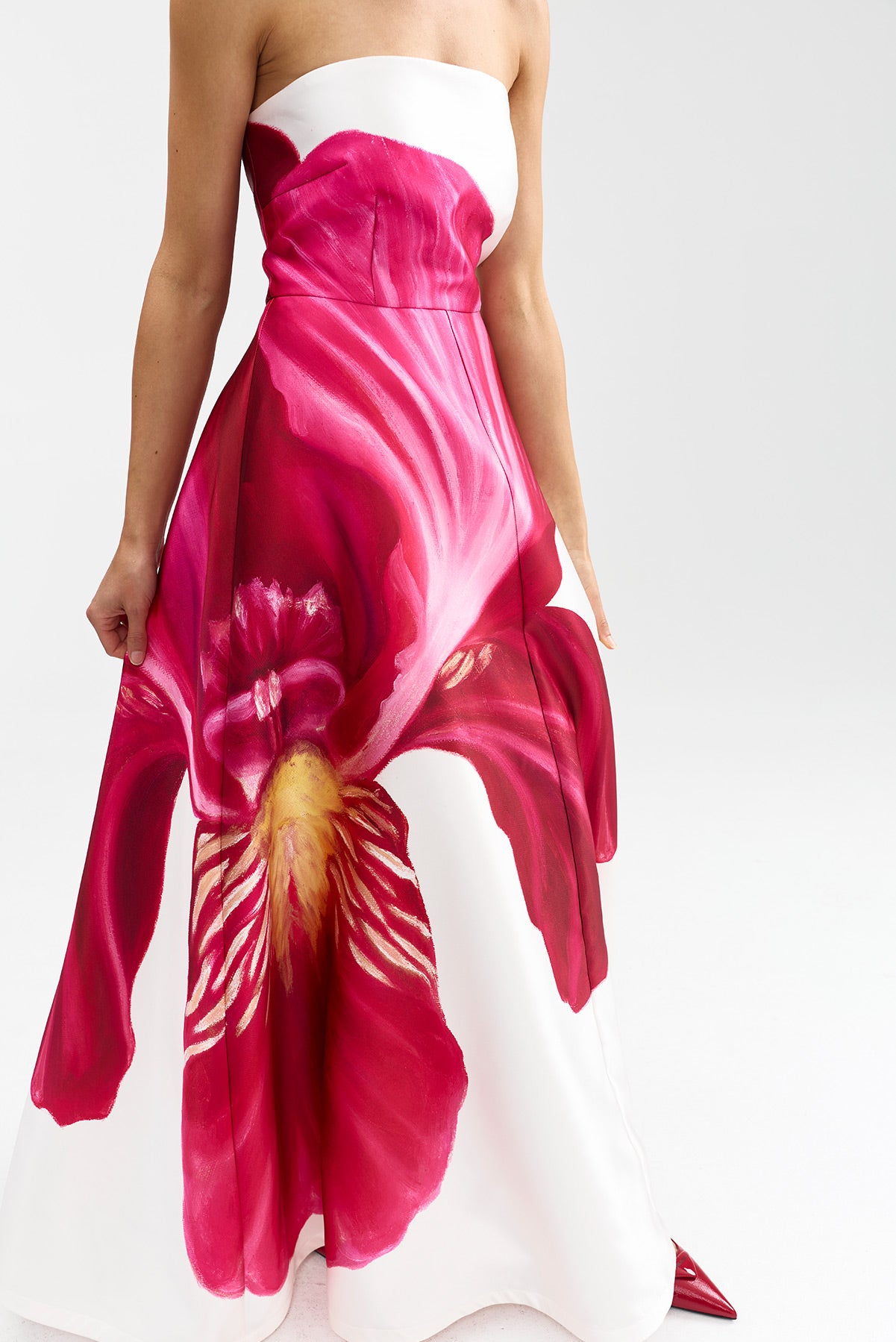 AUDREY GOWN ANTIQUE IRIS