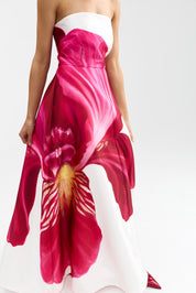 AUDREY GOWN ANTIQUE IRIS