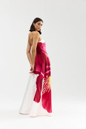 AUDREY GOWN ANTIQUE IRIS