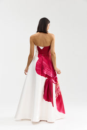 AUDREY GOWN ANTIQUE IRIS