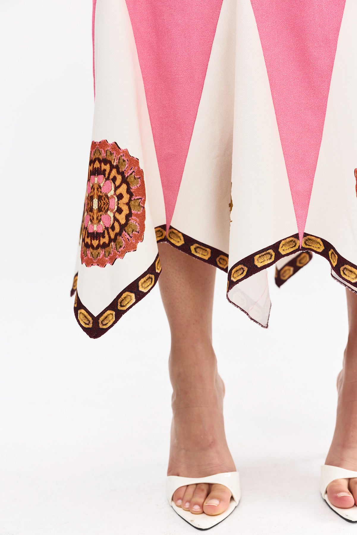 PETRA MIDI SKIRT POPPY ANTIQUE