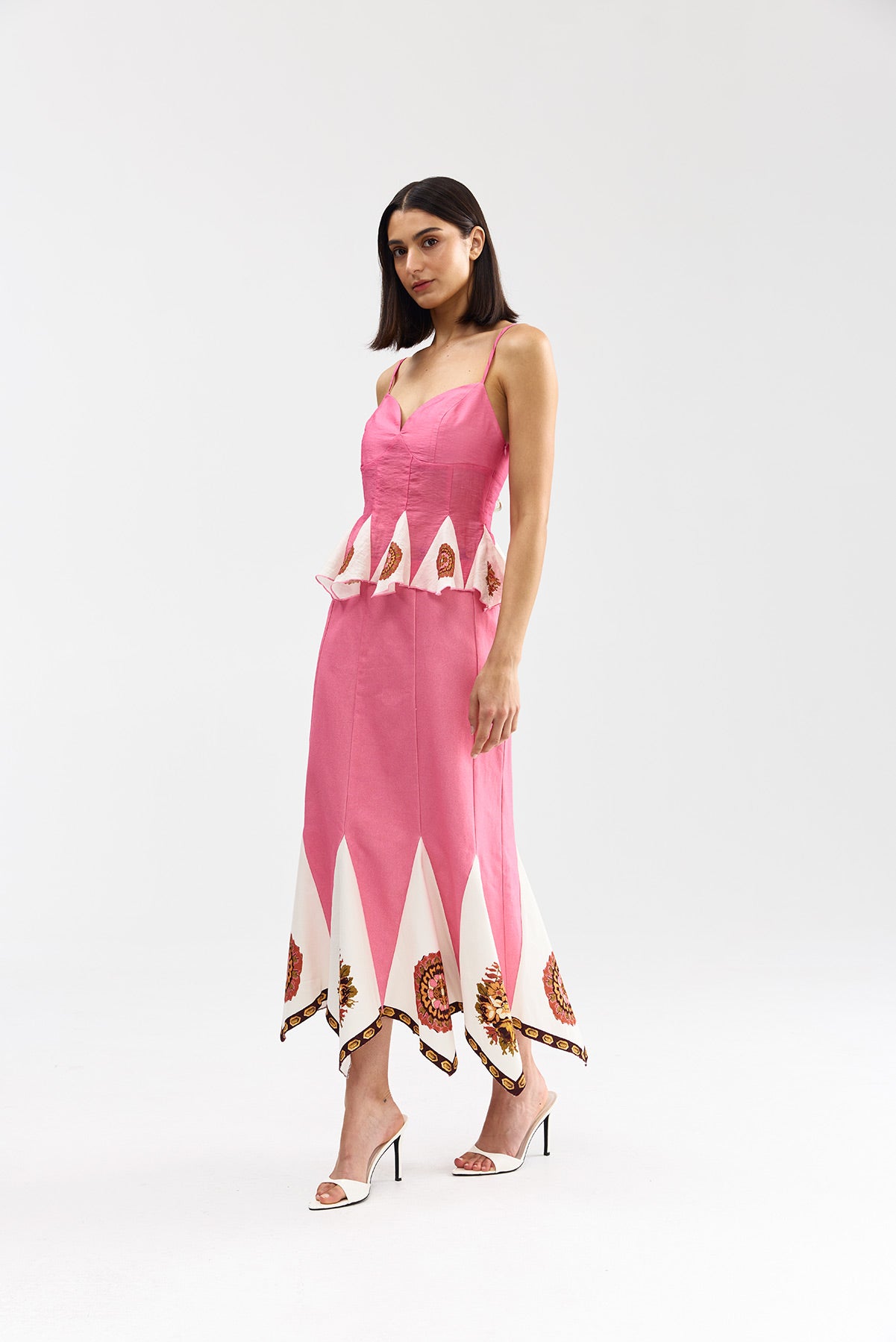 PETRA MIDI SKIRT POPPY ANTIQUE