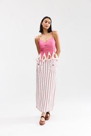 PETRA TOP POPPY ANTIQUE