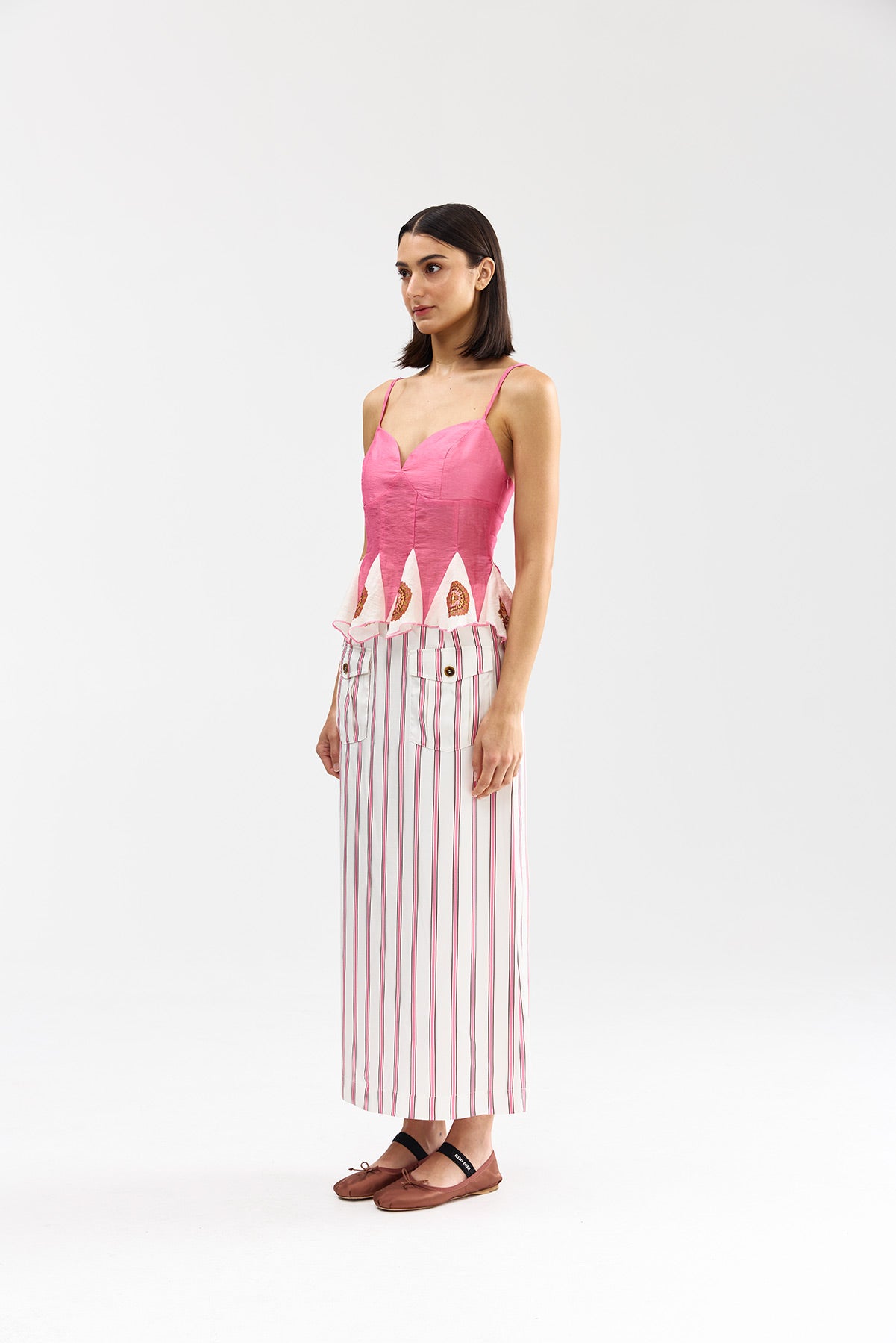 PETRA TOP POPPY ANTIQUE