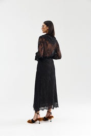 CLEO SKIRT NERO LACE