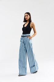 DARCEY JEAN POWDER DENIM STRIPE