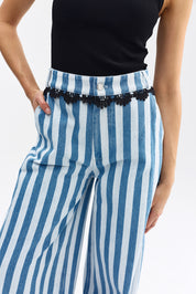 DARCEY JEAN POWDER DENIM STRIPE