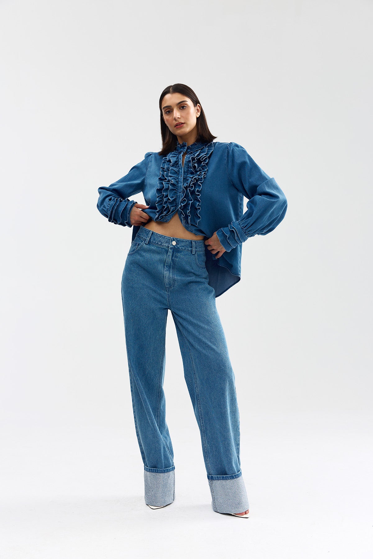 SAMARA JEAN DENIM GLITZ